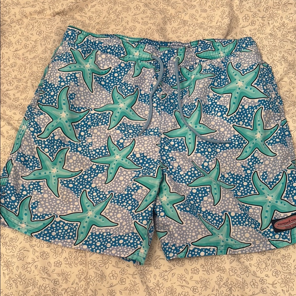 Starfish Patterned Swim Shorts